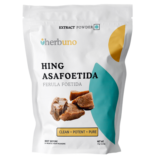 Hing Extract Powder - Asafoetida - Ferula foetida - Herbuno.Com