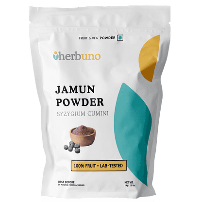 Jamun Powder - Syzygium cumini Benefits - Herbuno.Com