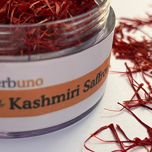 Kashmiri Saffron (Kesar / Mongra) Dried Stigmas - Crocus sativus - Herbuno.Com