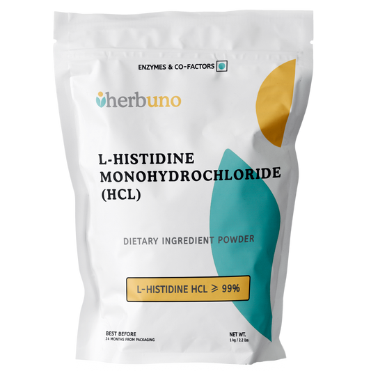 L Histidine Mono HCL 99% Powder - Herbuno.Com