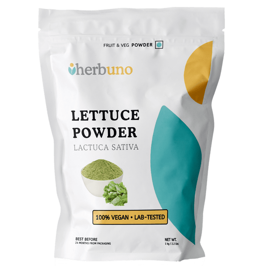 Lettuce Powder - Nutrient-Rich Green - Herbuno (Gausyn Global LLP)