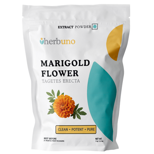 Marigold Flower Extract Powder - Herbuno.Com