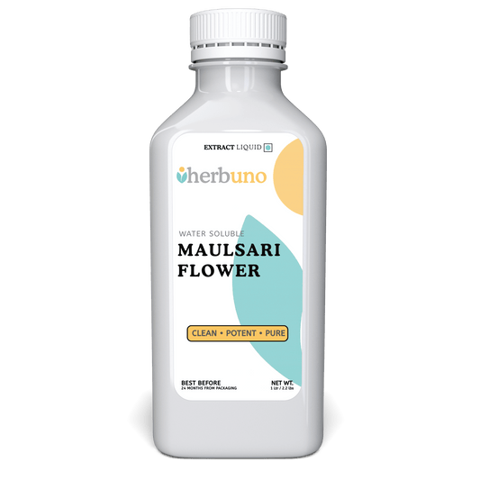 Maulsari (Spanish Cherry) Flower Liquid Extract (Water Soluble) - Mimusops elengi - Herbuno.Com