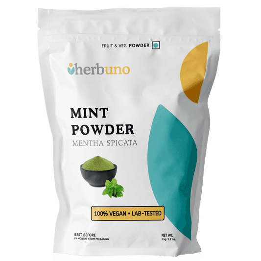 Mint Powder - Spearmint Flavorful Extract - Herbuno (Gausyn Global LLP)