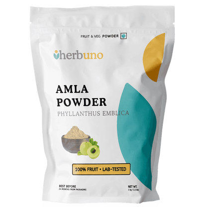 Organic Amla (Phyllanthus emblica) Fruit Powder - Herbuno.Com