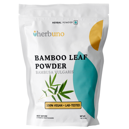 Organic Bamboo Leaf Powder - Herbuno.Com