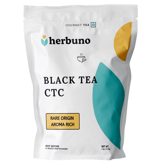 Organic CTC Tea (Camellia sinensis) — Black Tea Granules/Powder - Herbuno.Com
