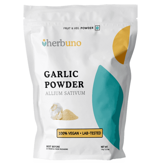 Organic Garlic (Allium sativum) Powder - Herbuno.Com