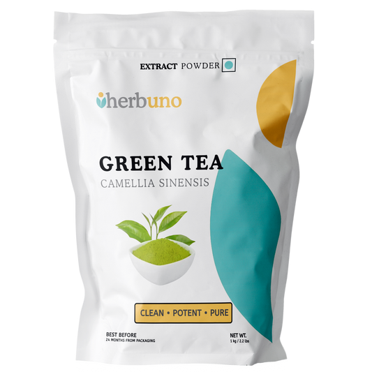 Organic Green Tea Dry Extract Powder - Herbuno.Com