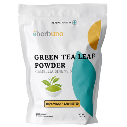 Organic Green Tea Leaf Powder - Camellia sinensis - Herbuno.Com