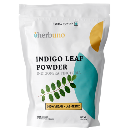 Organic Indigo (Indigofera tinctoria) Leaf Powder - Herbuno.Com