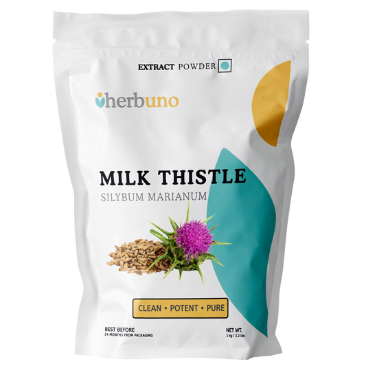 Organic Milk Thistle (Silybum marianum) Extract Powder - Herbuno (Gausyn Global LLP)