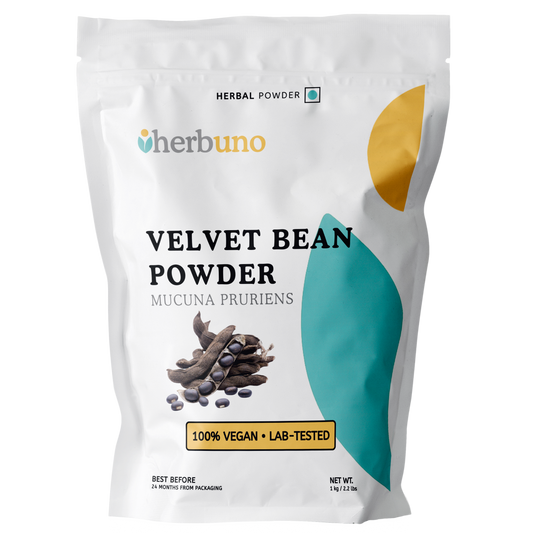 Organic Mucuna pruriens (Velvet Bean) Seed Powder - Herbuno.Com
