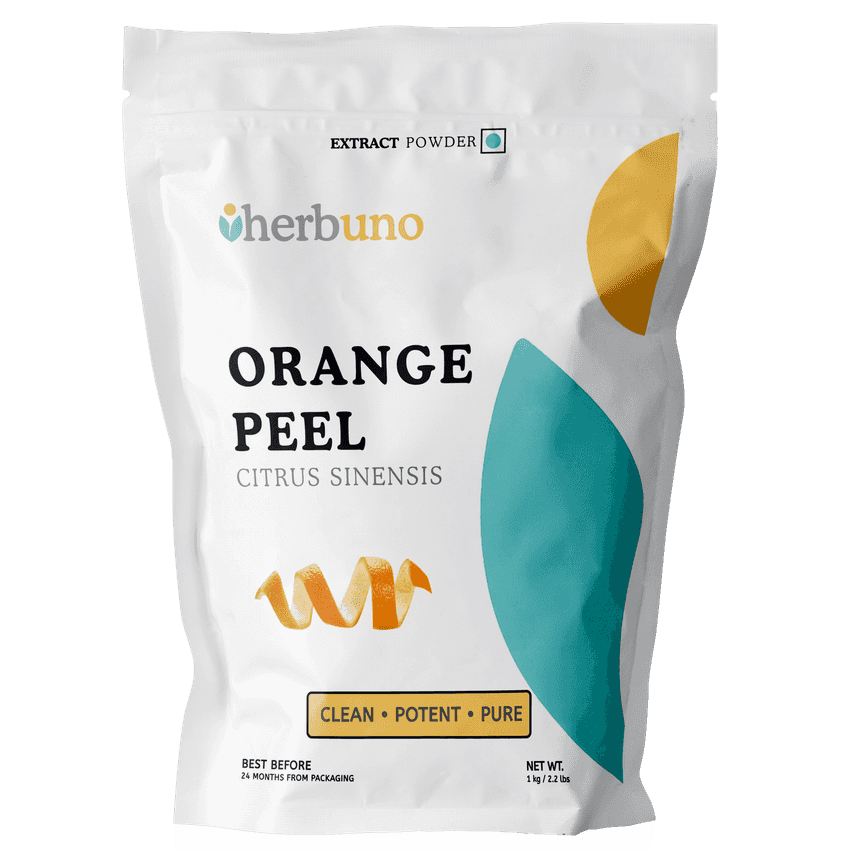 Organic Orange Peel (Citrus sinensis) Extract Powder - Herbuno.Com