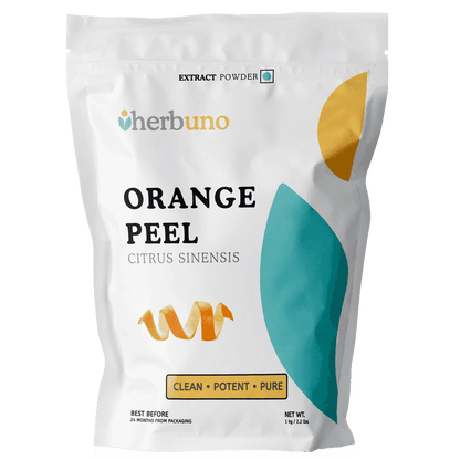 Organic Orange Peel (Citrus sinensis) Extract Powder - Herbuno.Com
