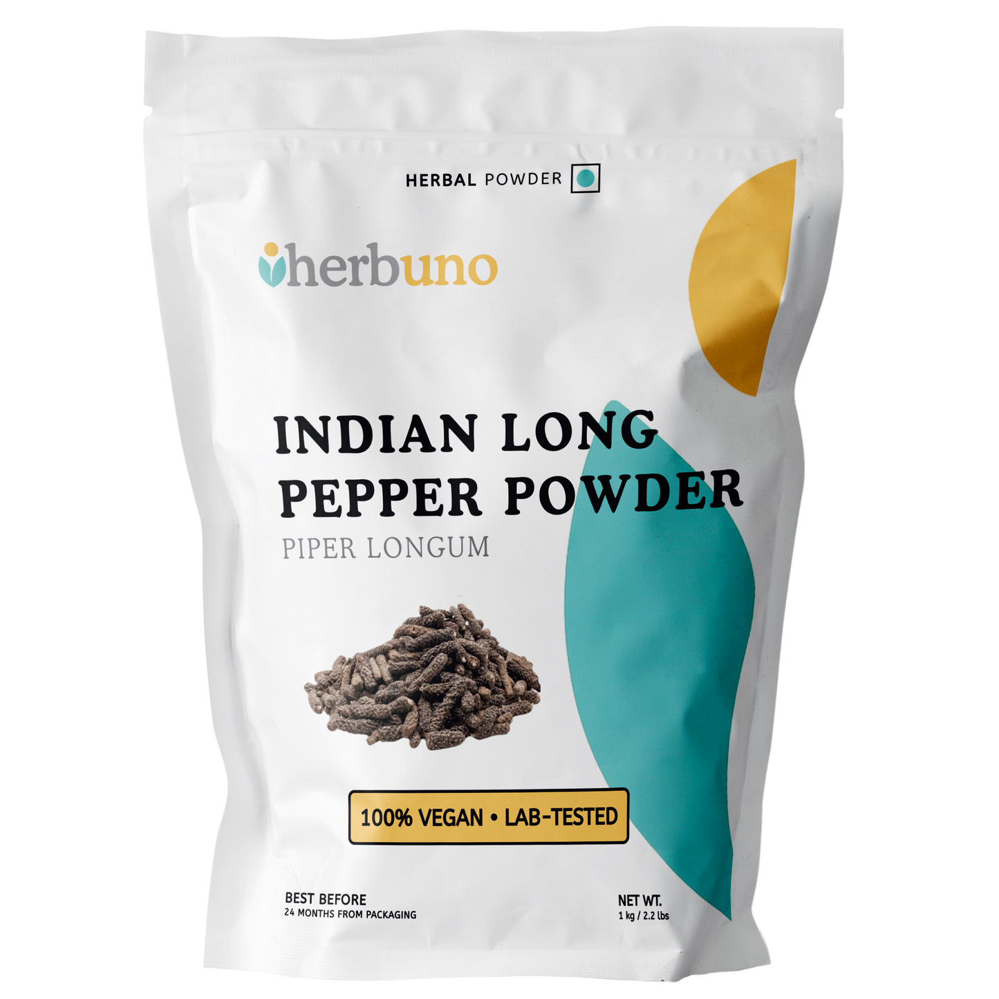 Organic Pippali / Long Pepper (Piper longum) Fruit Powder - Herbuno.Com