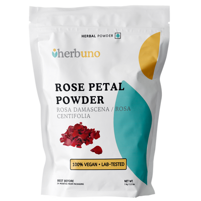 Organic Rose Petal Powder - Herbuno.Com