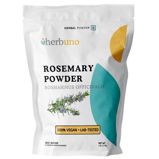 Organic Rosemary (Rosmarinus officinalis) Leaf Powder - Herbuno (Gausyn Global LLP)