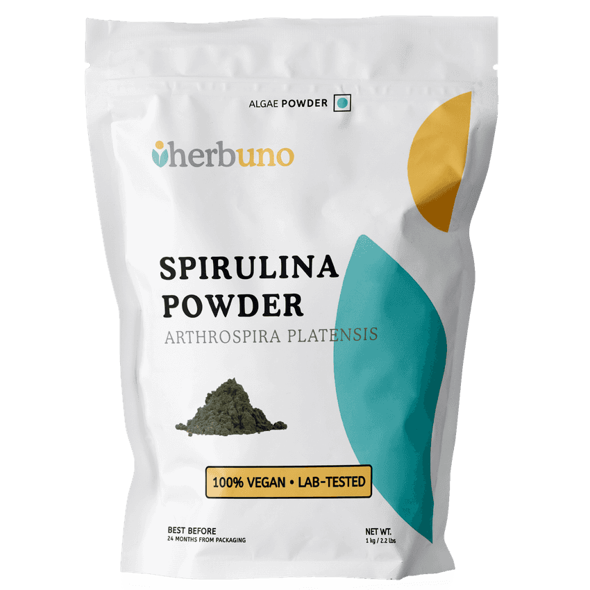 Organic Spirulina (Arthrospira platensis) Powder - Herbuno.Com