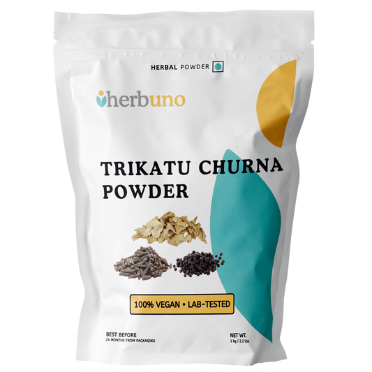 Organic Trikatu Churna Powder - Herbuno.Com