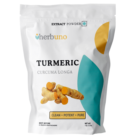 Organic Turmeric (Curcuma longa) Extract Powder - Herbuno.Com