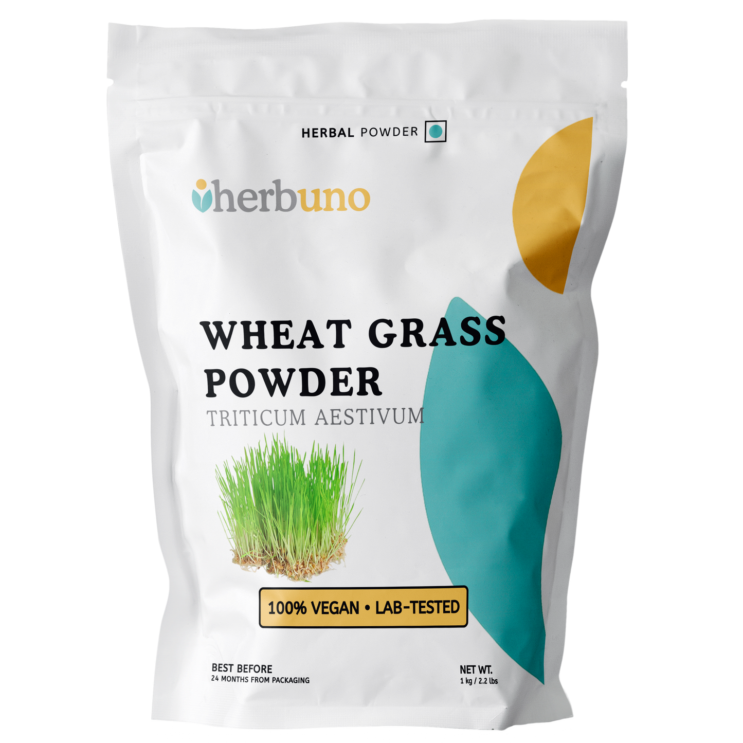 Organic Wheat Grass (Triticum aestivum) Leaf Powder - Herbuno.Com