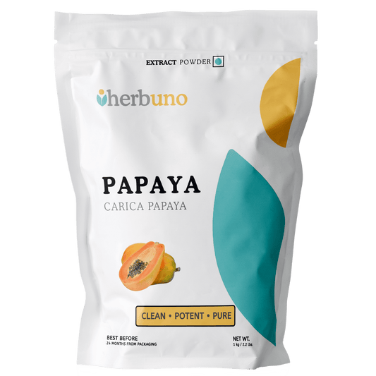 Papaya Fruit Extract Powder - Carica Papaya - Herbuno (Gausyn Global LLP)