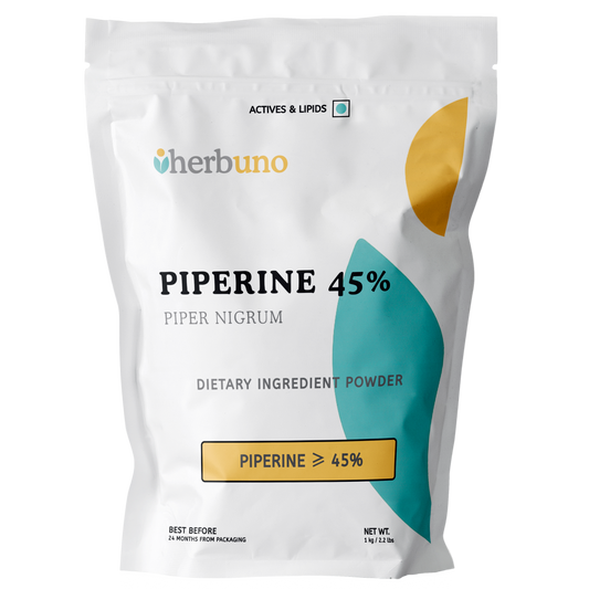 Piperine 45% Extract Powder - Herbuno.Com