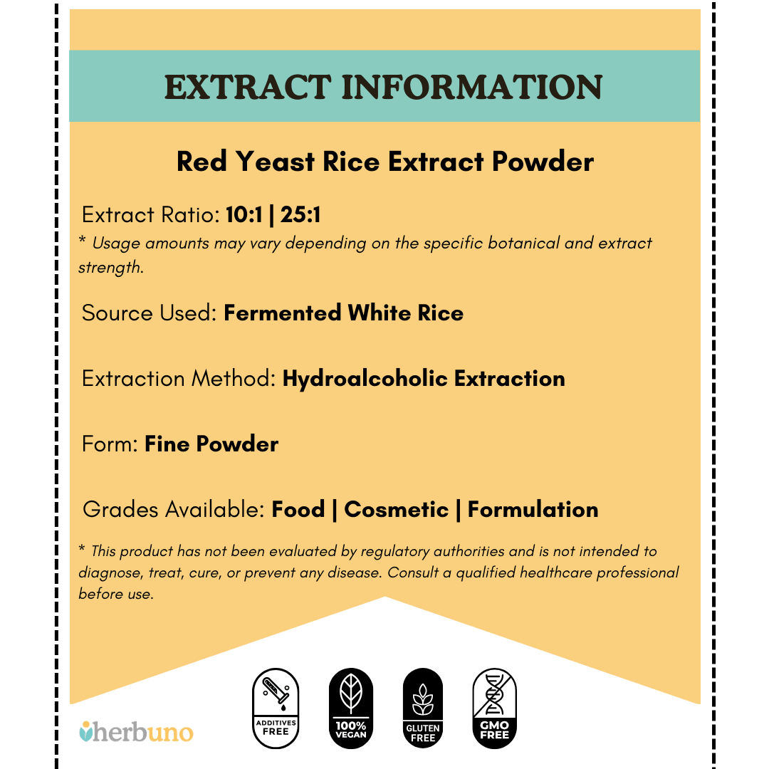 Red Yeast Rice Extract Powder - Herbuno.Com