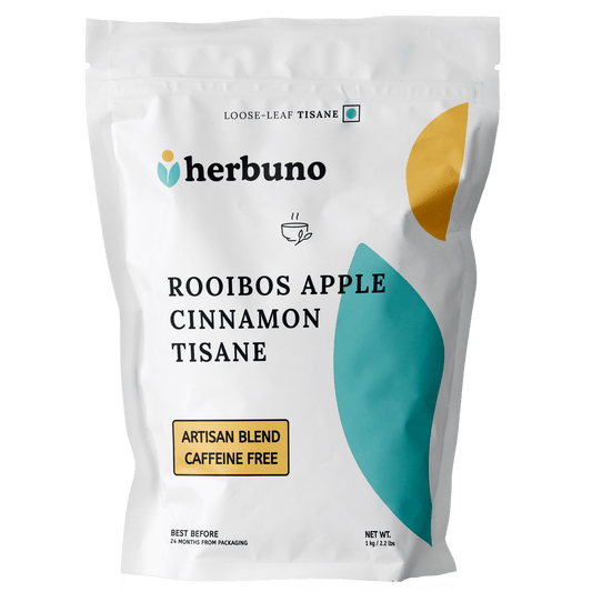 Rooibos Apple Cinnamon Tisane - Herbuno.Com