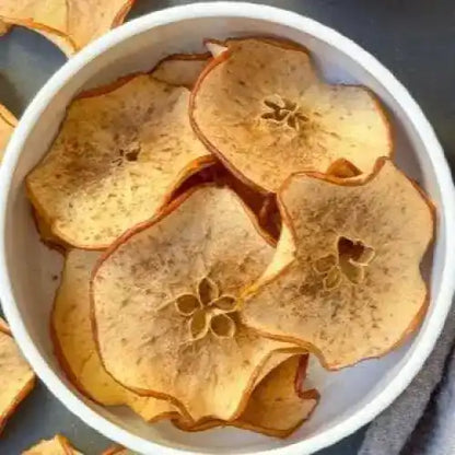 Slow Dried Apple Slices - Sweet & Chewy - Herbuno.Com