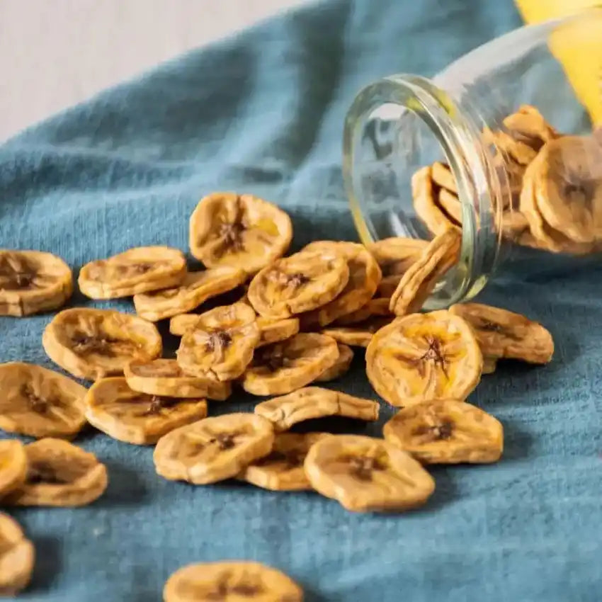 Slow Dried Banana Slices - Herbuno.Com