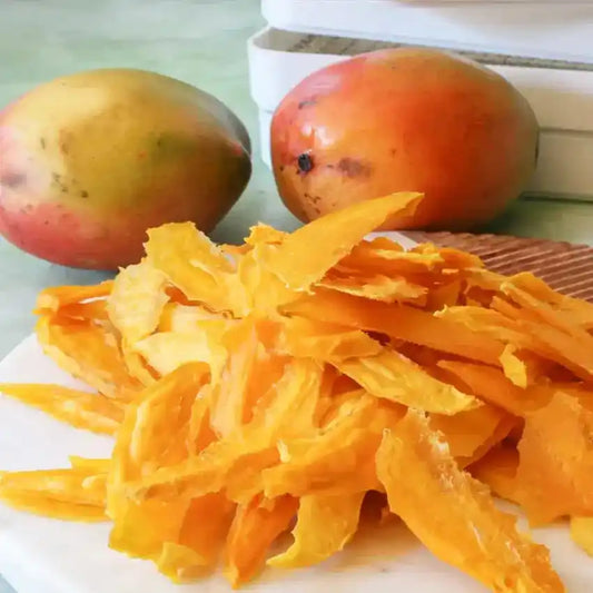 Slow Dried Mango Slices - Chewy Tropical Treat - Herbuno (Gausyn Global LLP)