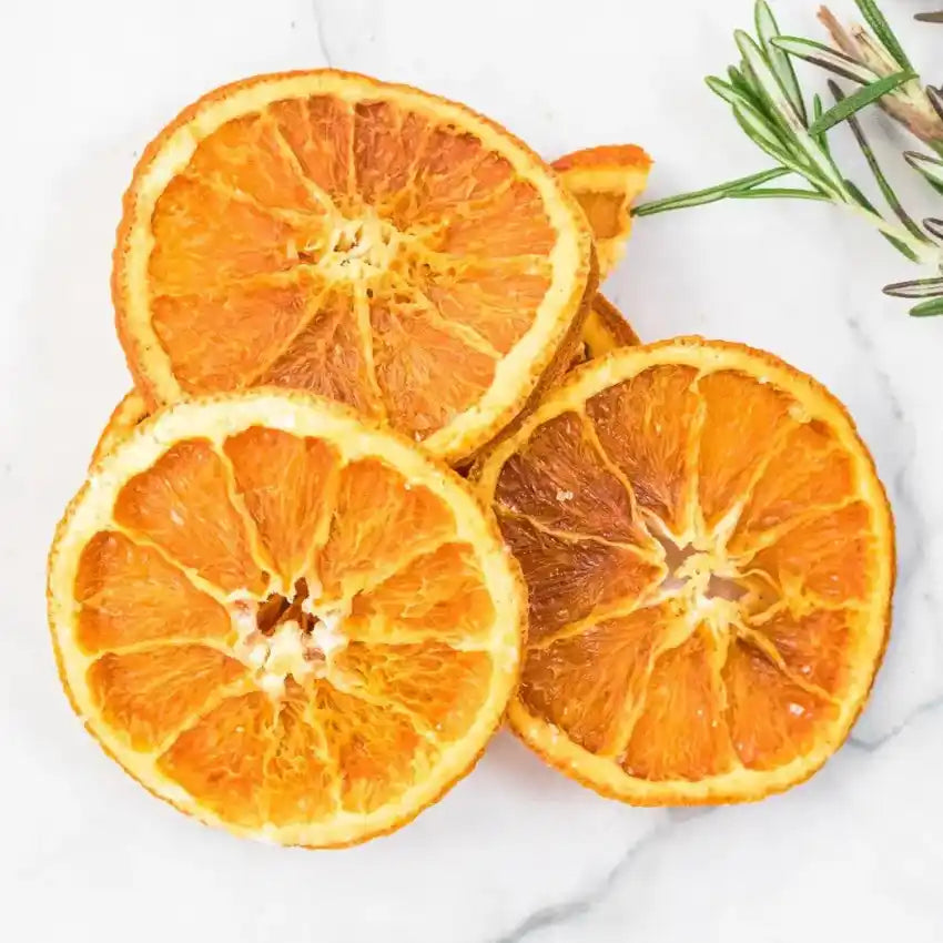 Slow Dried Orange Slices - Citrus Flavor - Herbuno.Com
