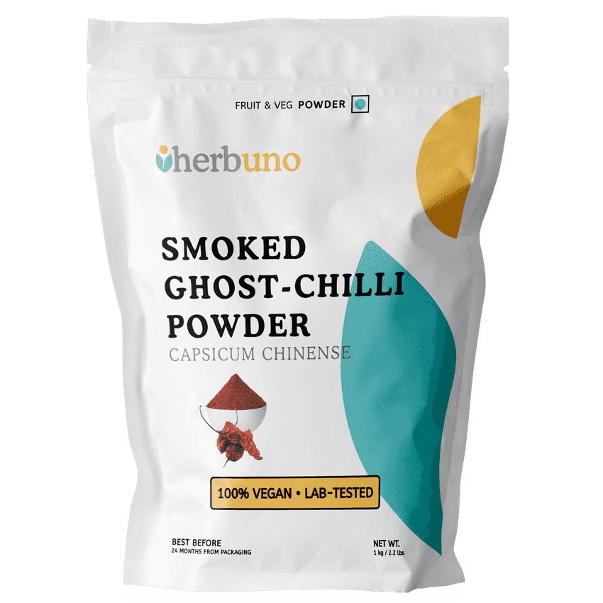 Smoked Ghost Chili Powder - Bhut Jolokia - Herbuno.Com