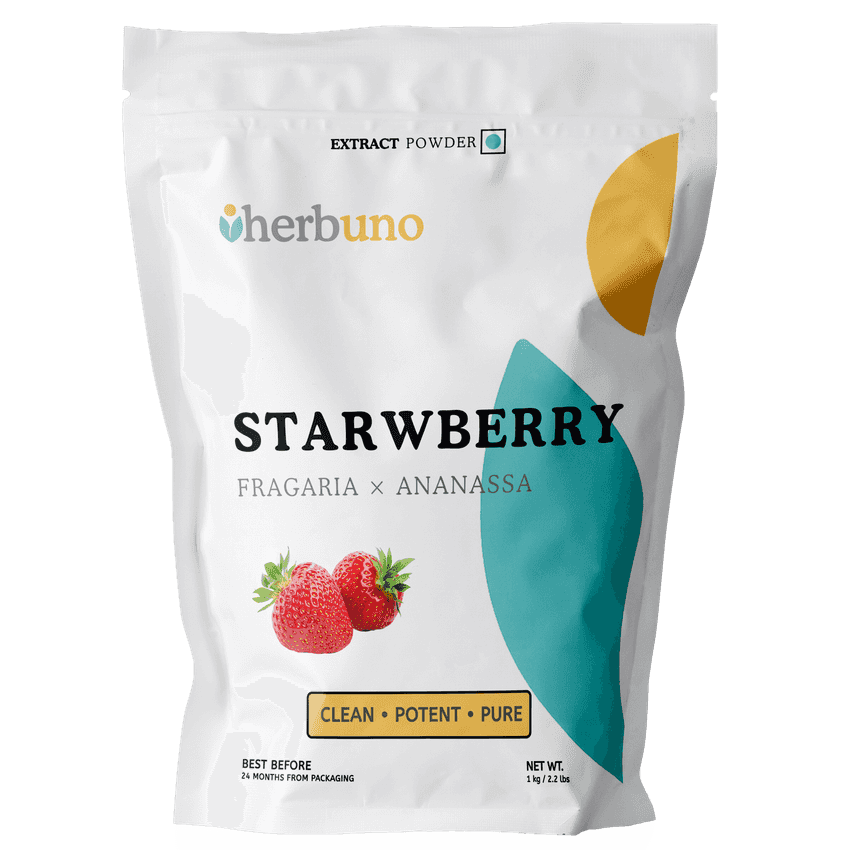 Strawberry Extract Powder - Natural Flavor Enhancer - Herbuno.Com