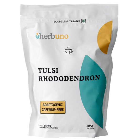 Tulsi Rhododendron Tisane - Herbuno (Gausyn Global LLP)