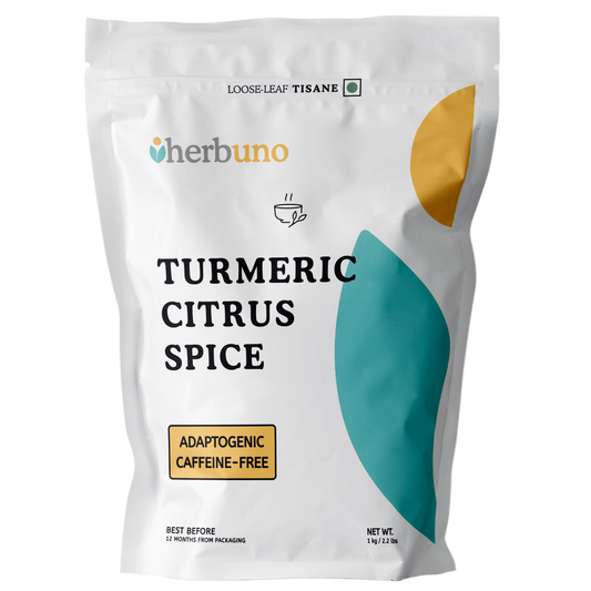 Turmeric Citrus Spice Tisane - Herbuno.Com