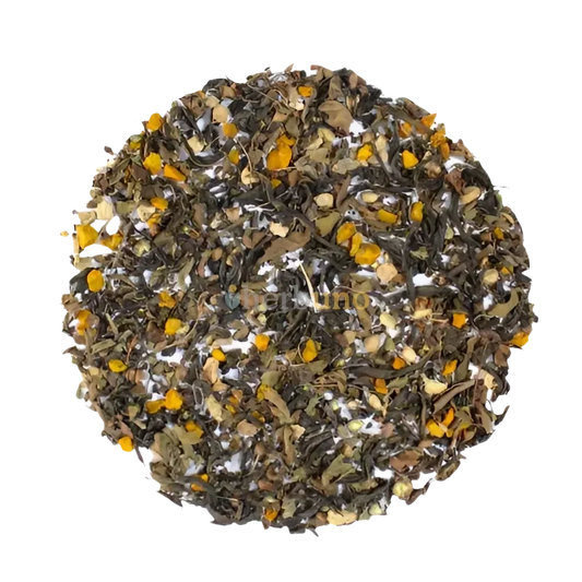 Turmeric Tulsi Green Tea - Herbuno (Gausyn Global LLP)