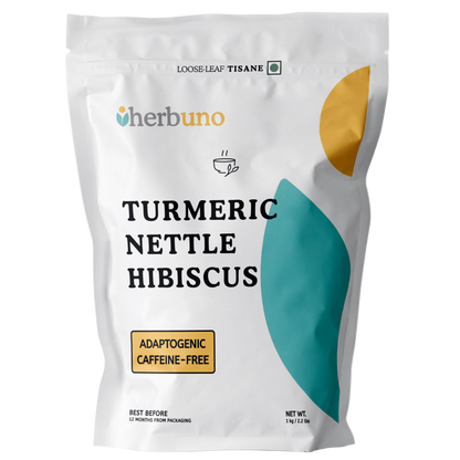 Turmeric Nettle Hibiscus - Herbuno