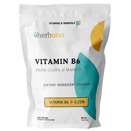 Vitamin B6 — from Guava/Mango - Herbuno.Com