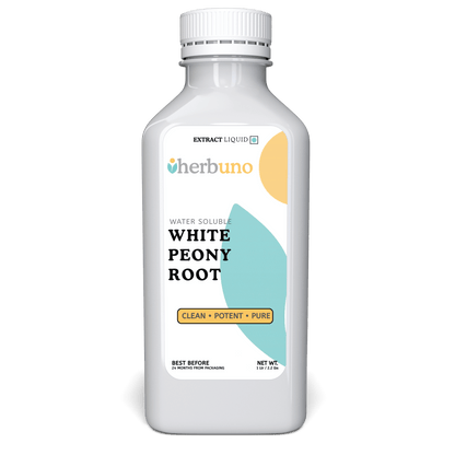 White Peony Root Liquid Extract (Water Soluble) - Paeonia lactiflora  - Bulk Supplier India  - shop_name