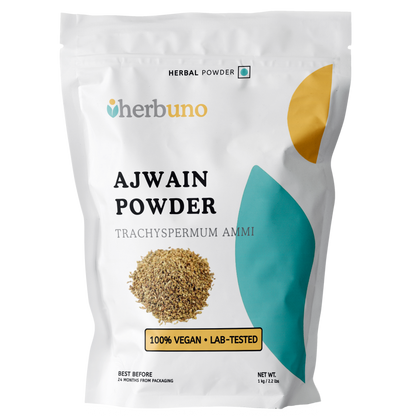 Organic Ajwain / Bishop’s Weed (Trachyspermum ammi) Powder - Herbuno.Com