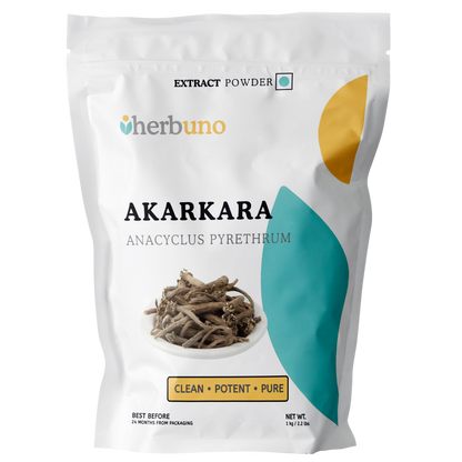 Anacyclus Pyrethrum (Akarkara) Extract Powder - Herbuno