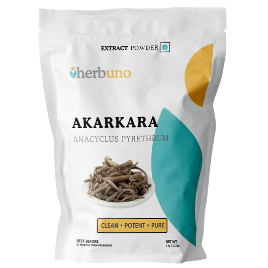 Anacyclus Pyrethrum (Akarkara) Extract Powder - Herbuno