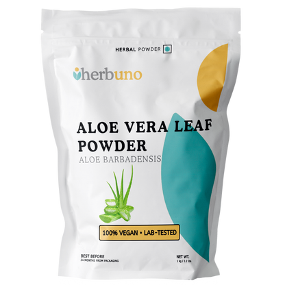Organic Aloe Vera Leaf Powder - Herbuno.Com