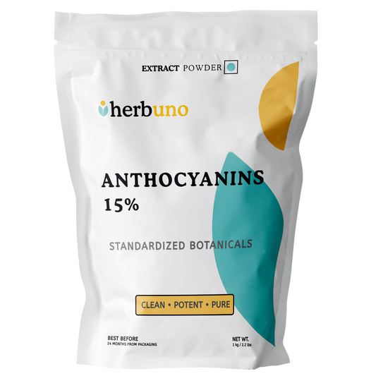 Anthocyanins 15% Powder (Elderberry Extract) | Standardized Sambucus nigra