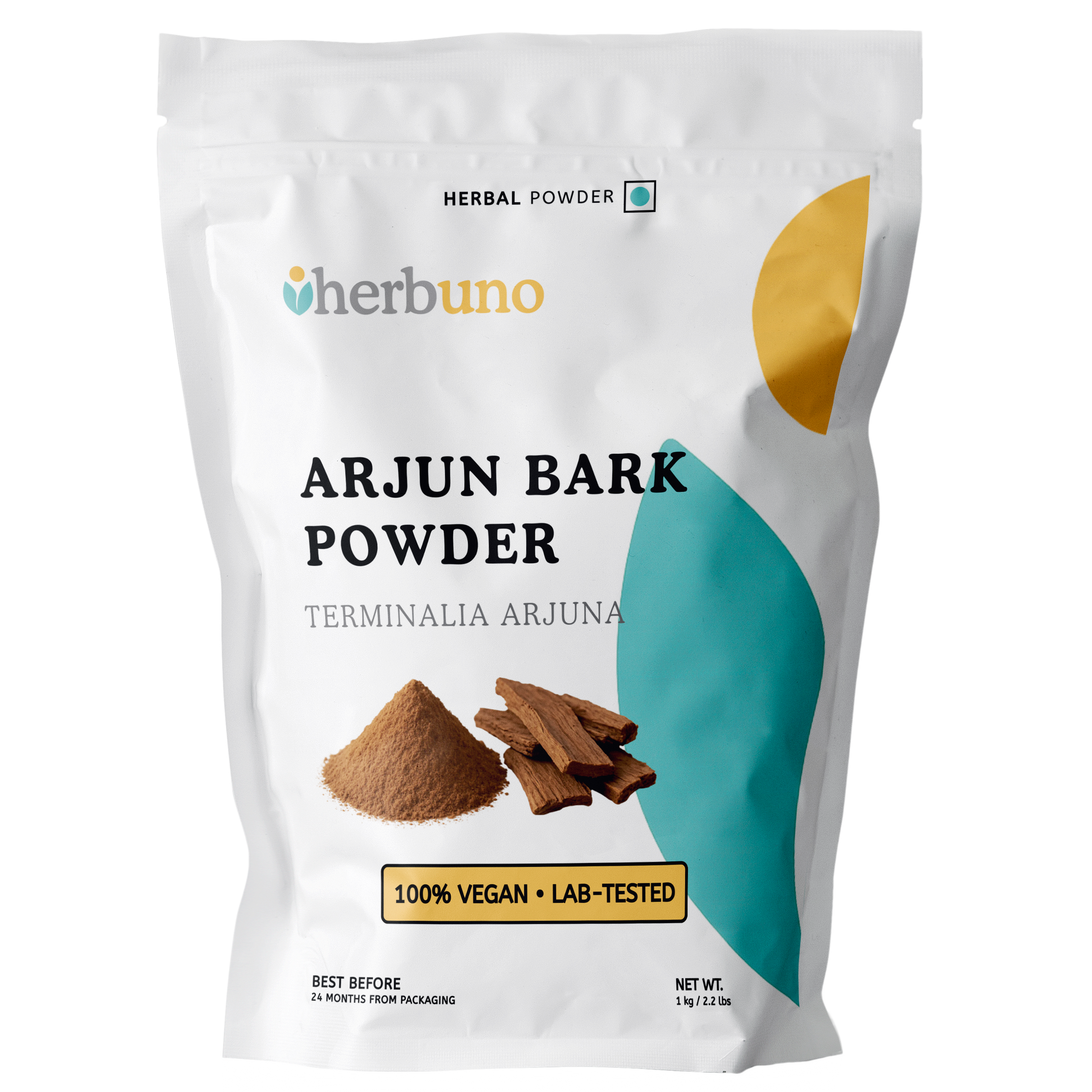 Organic Arjuna (Terminalia arjuna) Bark Powder - Herbuno.Com