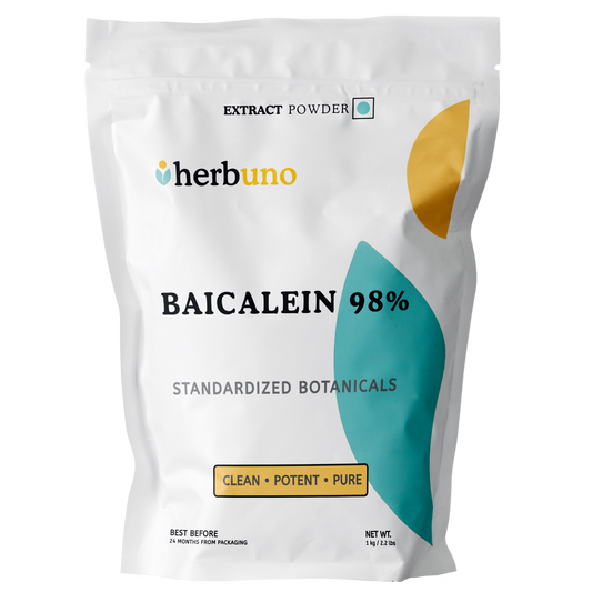 Baicalein 98% Powder (Chinese Skullcap) | High-Purity Isolate | Scutellaria baicalensis