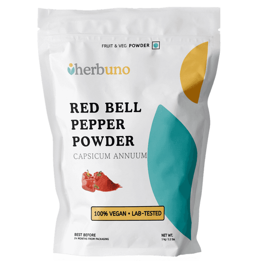 Capsicum Powder - Sweet Red Pepper Spice - Herbuno